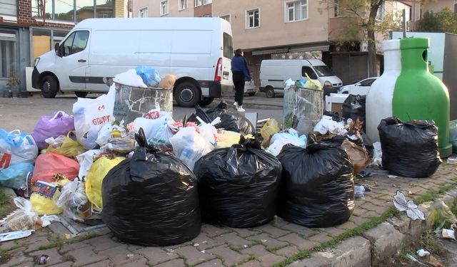 Maltepe'de çöpler toplanmadı; bölgede yaşayanlar tepki gösterdi