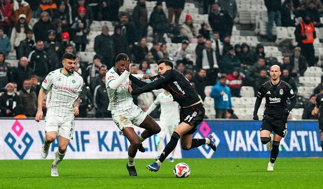 Beşiktaş, Konyaspor'a yine kaybetmedi