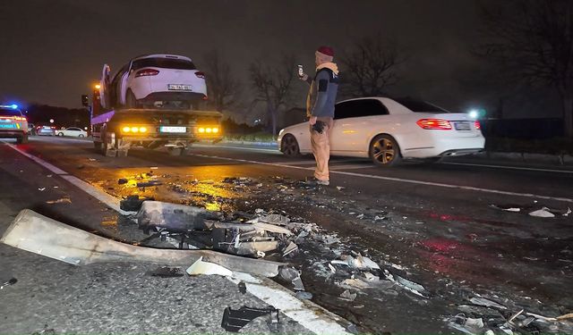 Sancaktepe TEM yan yolda ters şerit faciası