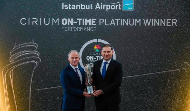 İstanbul Havalimanı "Havalimanı Platin Ödülü"ne layık görüldü