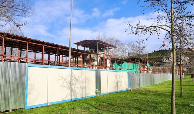 Sadabad Sarayı'nda restorasyon çalışmaları tüm hızıyla sürüyor