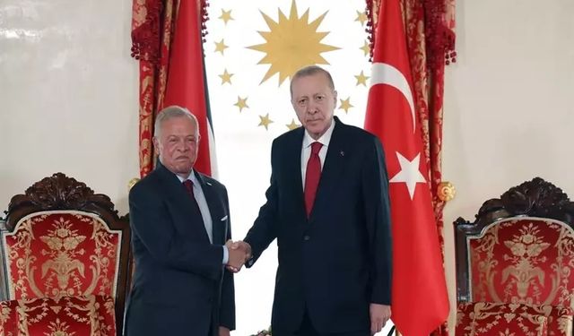 Cumhurbaşkanı Erdoğan 2'nci Abdullah ile bir araya geldi