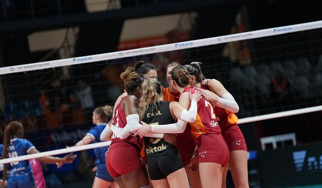 Galatasaray, CEV Kupası'nda yarı finalde