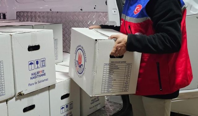 Kağıthane’de 20 bin aileye gıda desteği