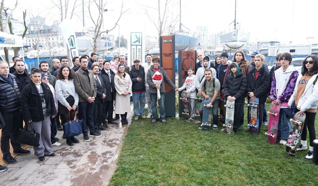 Minguzzi’nin adı Kaykay Parkı'nda yaşayacak