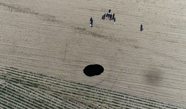 Aksaray'da korkutan obruk tehlikesi