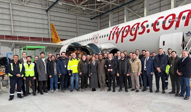 Pegasus, uçak bakım merkezinin ilk fazını devreye aldı