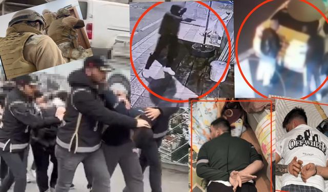 Taksiyle gidip iş yeri kurşunlayan 5 şüpheli tutuklandı!