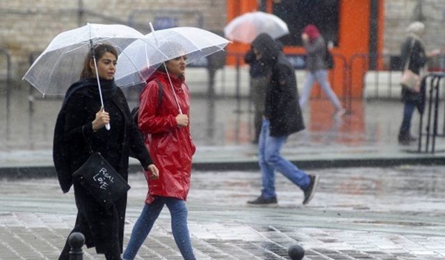 Meteoroloji'den kuvvetli rüzgar ve sağanak uyarısı