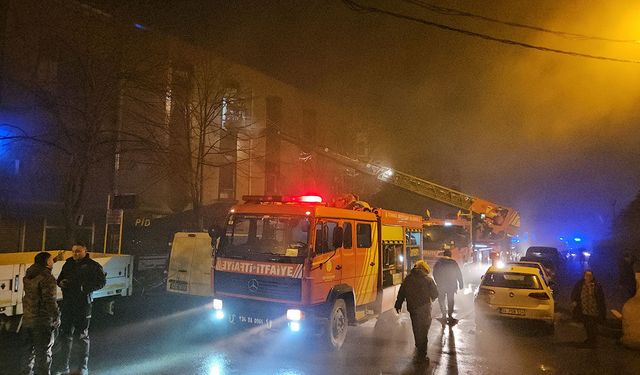 Kağıthane'de korku dolu anlar!