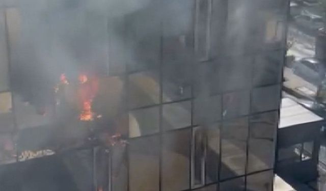 Bağcılar'da korkutan yangın