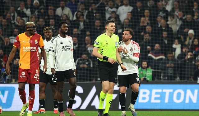 Galatasaray, Beşiktaş ile oynadığı son 5 derbide 4 kırmızı kart gördü