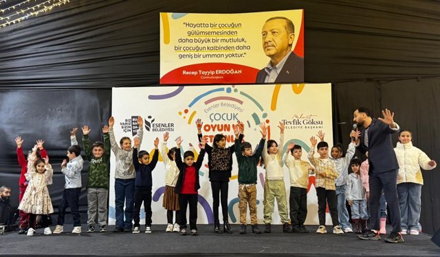 Çocuklar bayram coşkusunu yaşadı