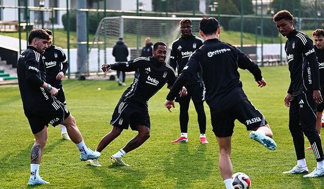 Beşiktaş, Galatasaray maçı hazırlıklarını tamamlandı