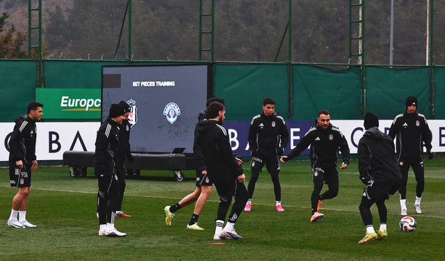 Beşiktaş, Kasımpaşa maçı hazırlıklarını tamamladı