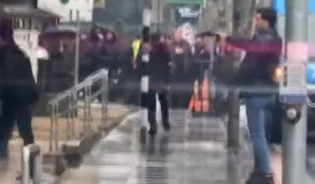 Beşiktaş'ta bankaya soygun girişimi