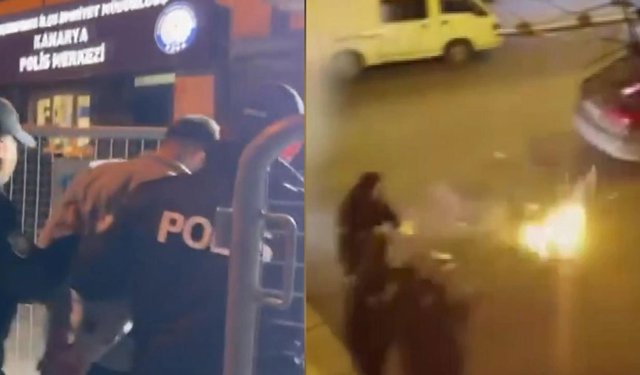 Havai fişek patlatan şüpheli yakalandı