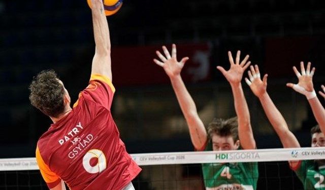 Galatasaray HDI Sigorta, CEV Kupası’nda sahasında mağlup oldu