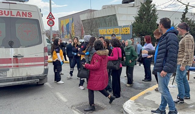 Beylikdüzü Fen Lisesinde patlama