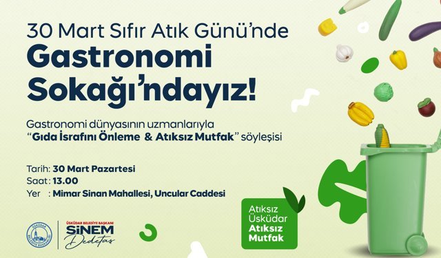Üsküdar’da Sıfır Atık Günü’ne özel proje