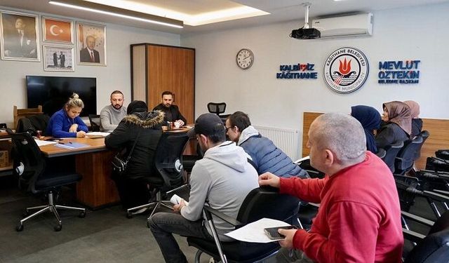kâğıthane’de istihdama yönelik çalışmalar sürüyor