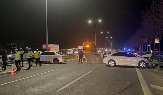 Kağıthane’de zincirleme kaza