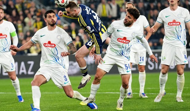Fenerbahçe'nin 13 maçlık serisi sona erdi