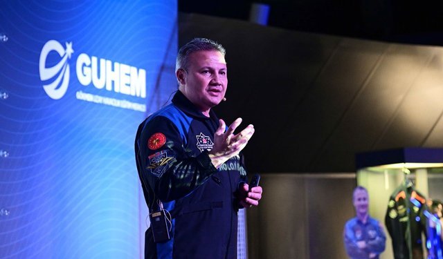 Gezeravcı, GUHEM’de uzay yolculuğunu anlattı