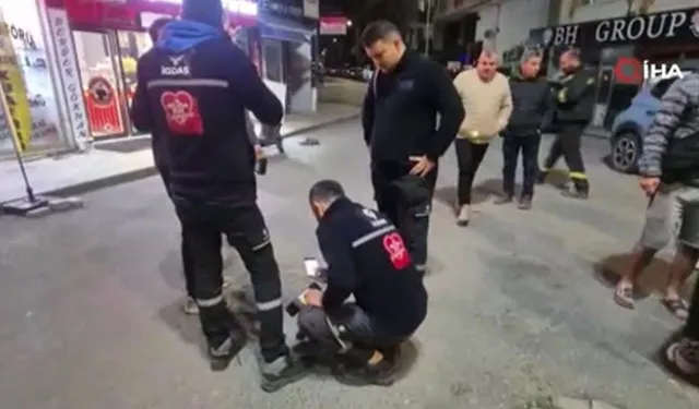 4 katlı binada metan gazı patlaması