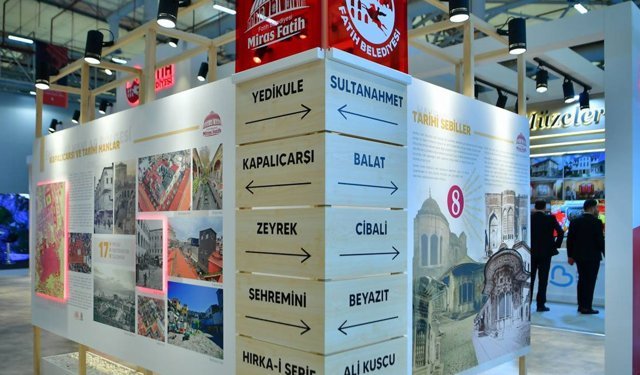 Fatih Belediyesi,Heritage İstanbul Fuarı'nda yer aldı