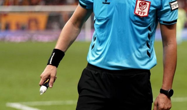 Trendyol Süper Lig'de 4 hakem zirvede