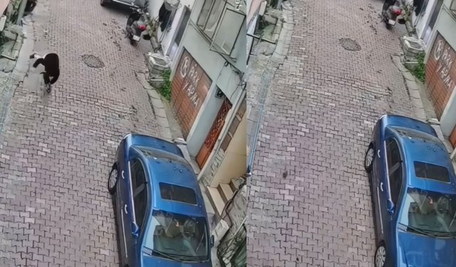 Kağıthane’de film gibi hırsızlık