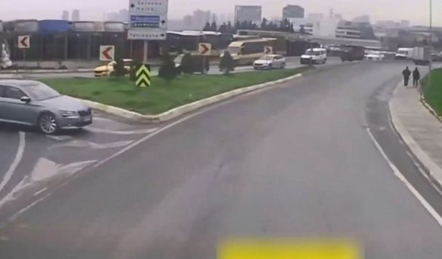 Küçükçekmece’de ters yön ihlaline ağır ceza