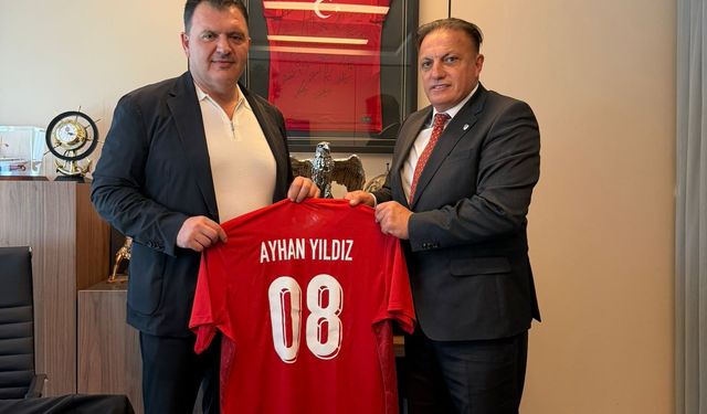 Avrupa Türk Futbol Federasyonu’ndan TFF’ye ziyaret