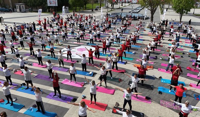 Dünya Pilates Günü renkli ve spor dolu etkinlikle kutlandı