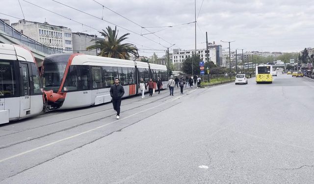 Kabataş-Bağcılar tramvay hattında arıza
