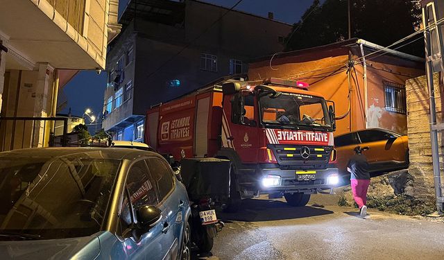 Eyüpsultan’da korkutan yangın: Çocuklar itfaiyeyle kurtarıldı