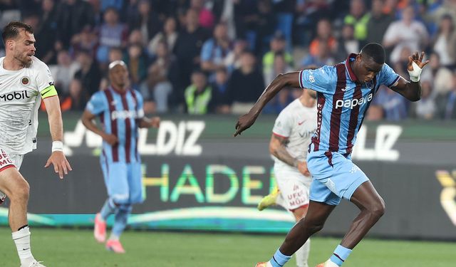 Trabzonspor ligi mağlubiyetle tamamladı