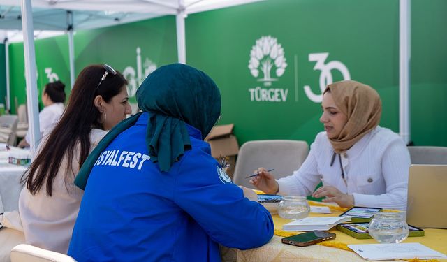 SosyalFest 2026’da TÜRGEV standında yoğun katılım