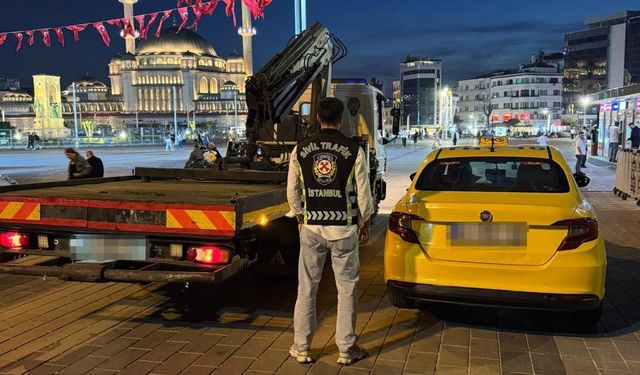 Aracına turisti aldıktan sonra taksimetre açmayan şoföre 141 bin lira para cezası
