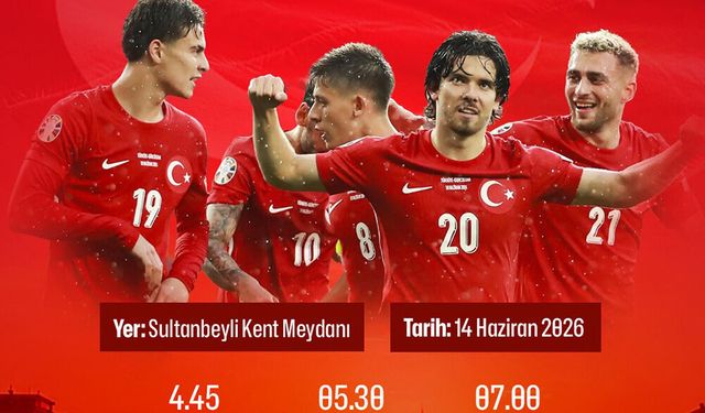 Sultanbeyli'de milli maç heyecanı sabah namazıyla başlayacak