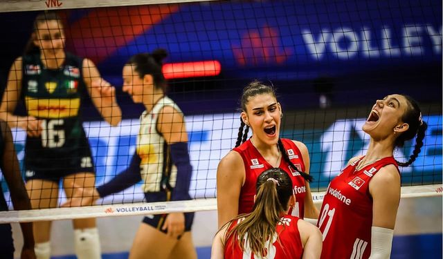 026 FIVB Voleybol Milletler Ligi: İtalya: 3 - Türkiye: 1