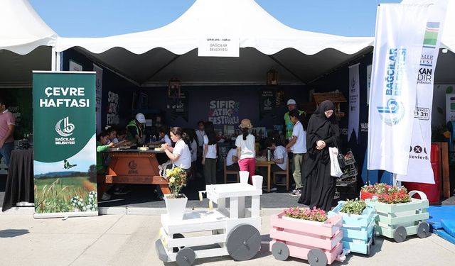 Sıfır Atık Festivali’nde Bağcılar Belediyesi fark yarattı