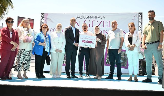 Gaziosmanpaşa'nın en güzel balkonları ödüllendirildi