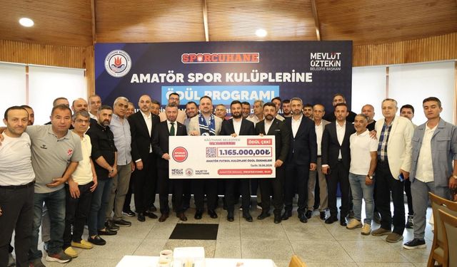 Kağıthane Belediyesi’nden amatör spor kulüplerine destek