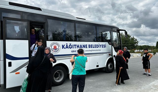 Kağıthane Belediyesi’nden ücretsiz mezarlık servisi