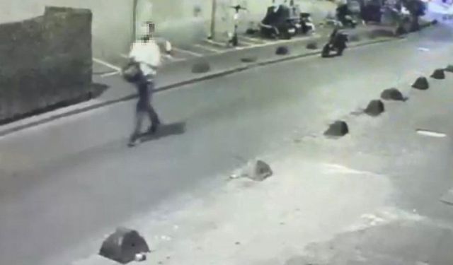 Motosiklet kasklarını çalan şüpheli yakalandı