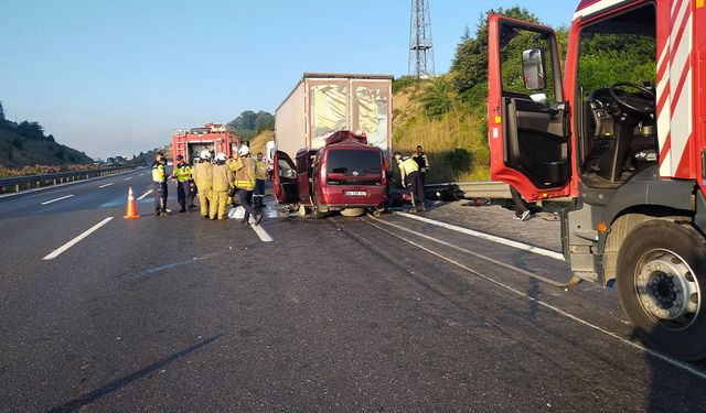 Kuzey Marmara'da korkunç kaza: Aynı aileden 3 kişi hayatını kaybetti