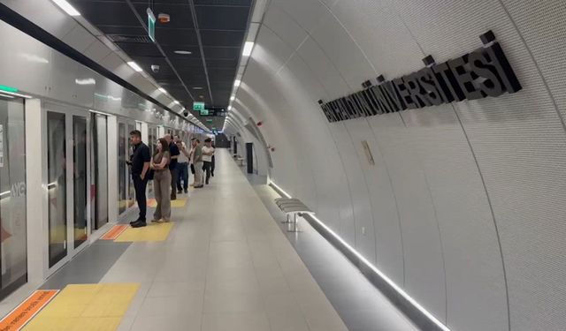 Gayrettepe-Havalimanı metro hattında yolcu rekoru