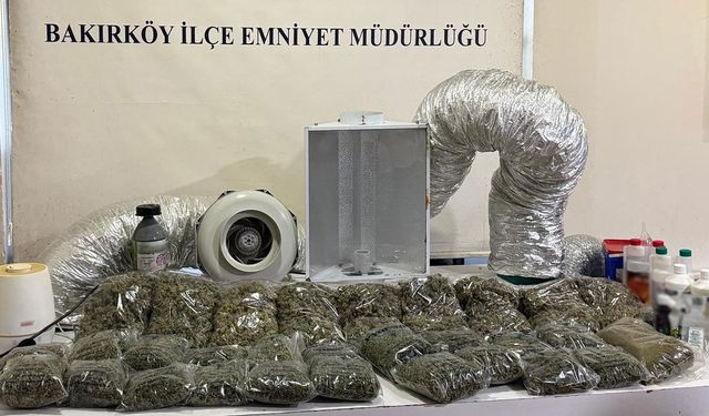 Beylikdüzü'nde yasaklı madde operasyonu